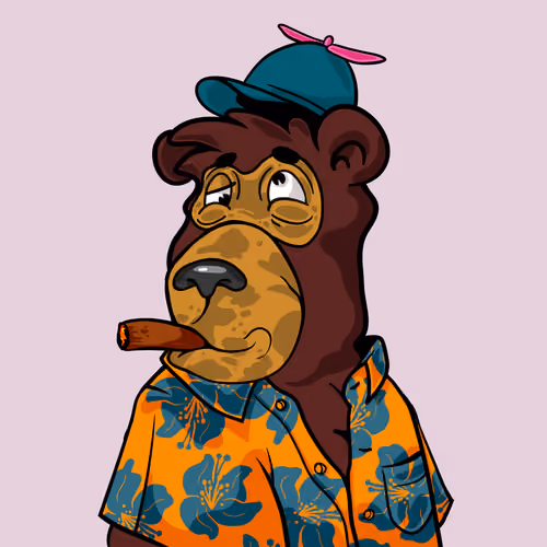 Buzzed Bear #3257