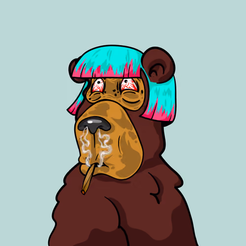 Buzzed Bear #3072