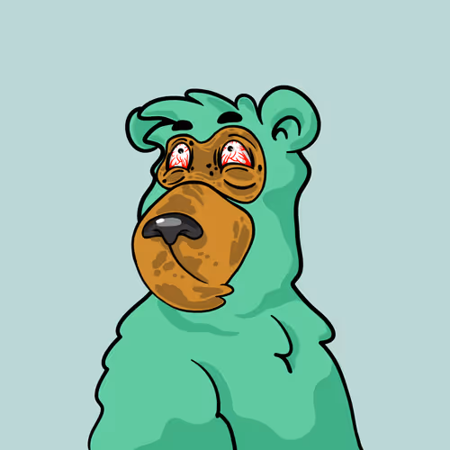 Buzzed Bear #686