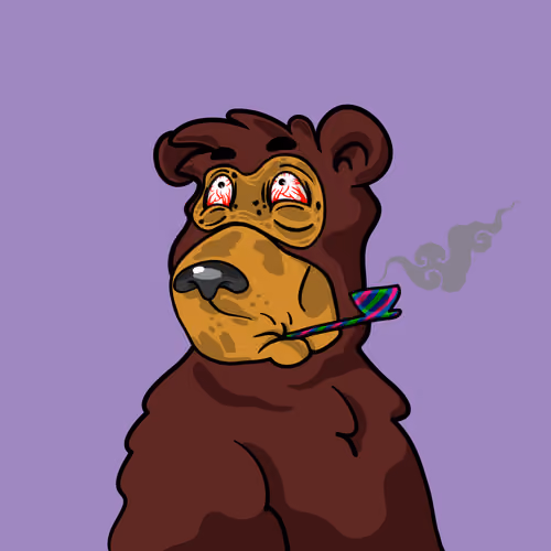 Buzzed Bear #2960