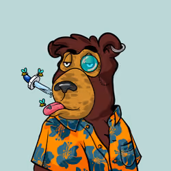Buzzed Bear #6493