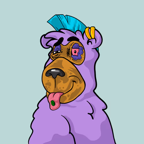 Buzzed Bear #2105