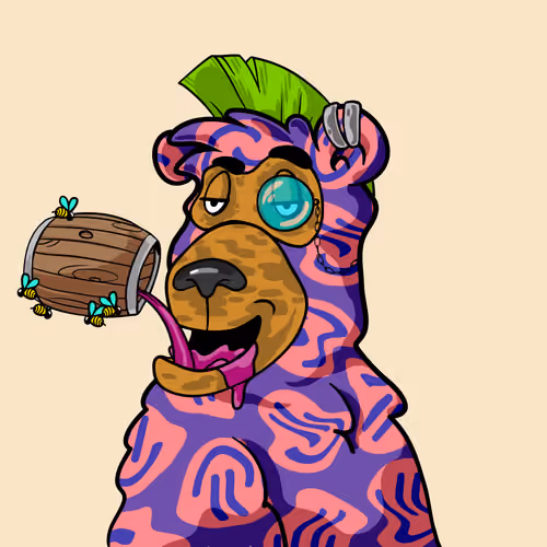 Buzzed Bear #4537