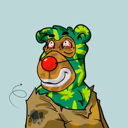 Buzzed Bear #536