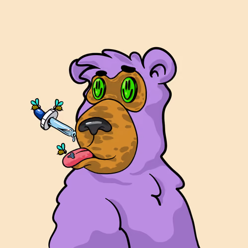 Buzzed Bear #766