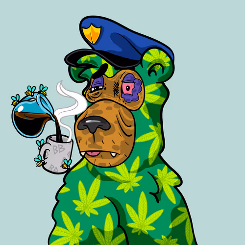 Buzzed Bear #1254