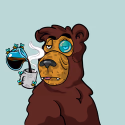 Buzzed Bear #7342
