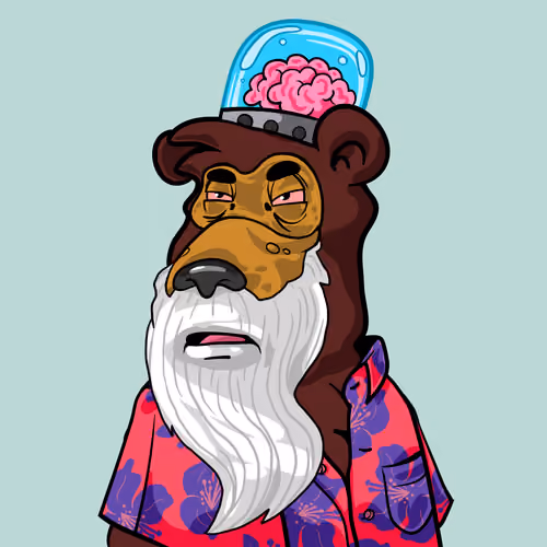 Buzzed Bear #7808