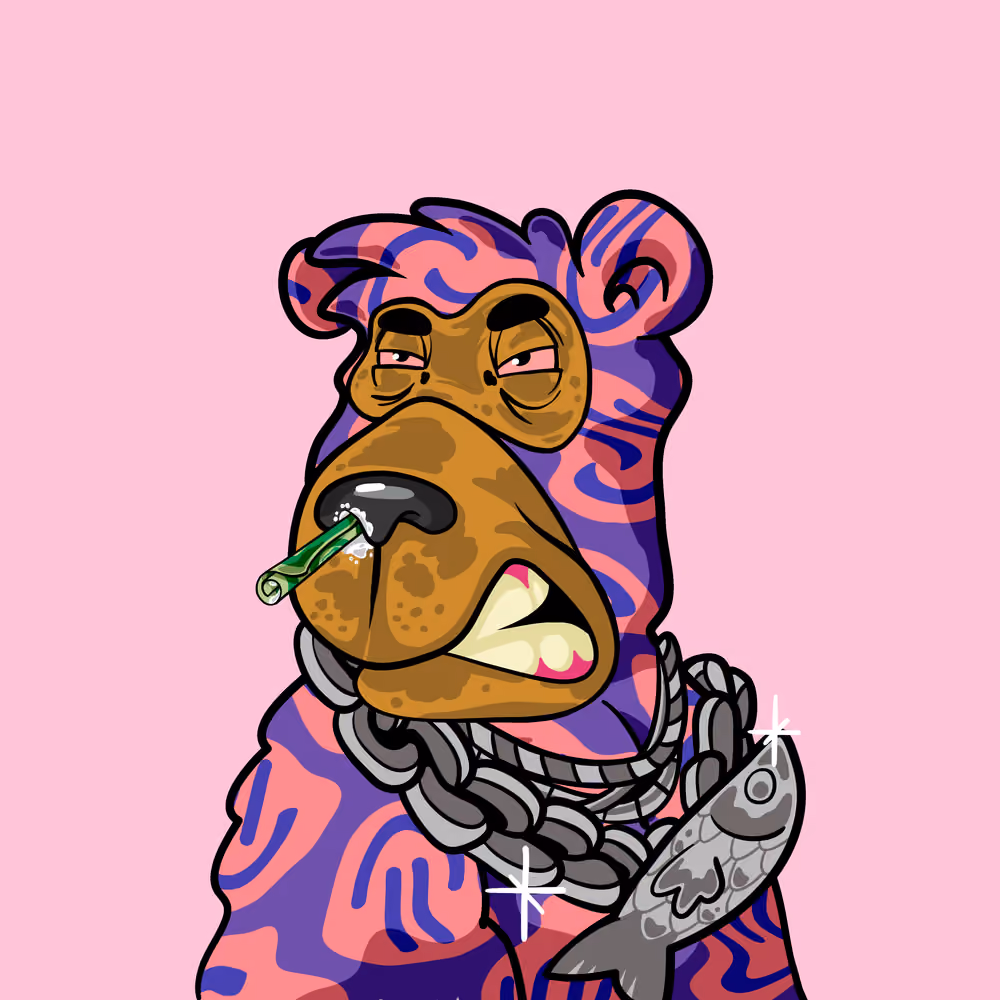 Buzzed Bear #9988