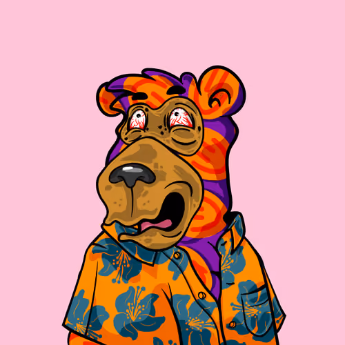 Buzzed Bear #4296