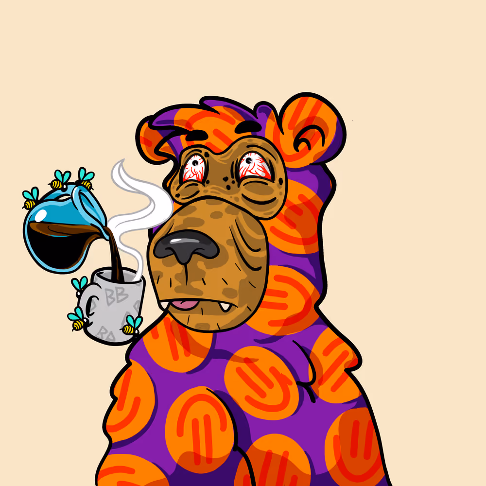 Buzzed Bear #9980