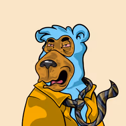 Buzzed Bear #8296