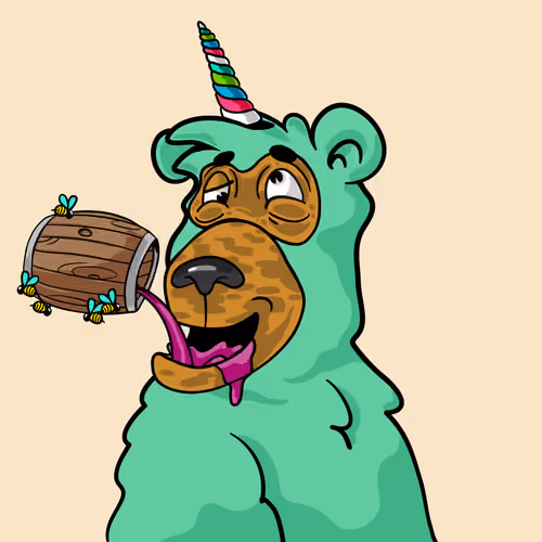 Buzzed Bear #3258