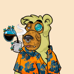 Buzzed Bear #7709