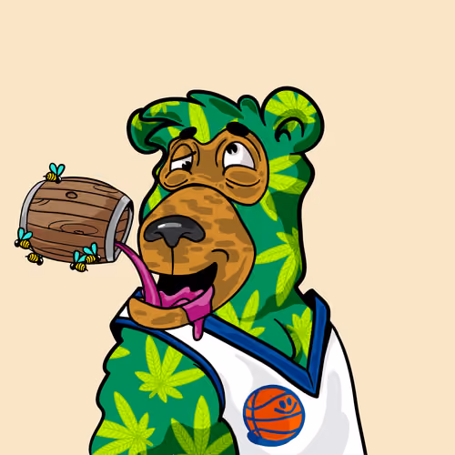 Buzzed Bear #4348