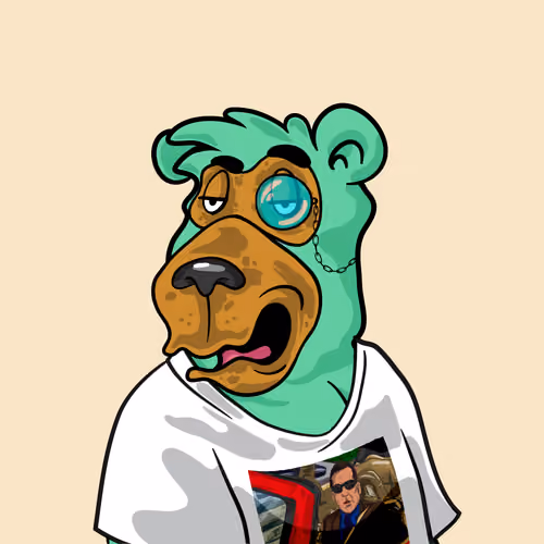 Buzzed Bear #8257