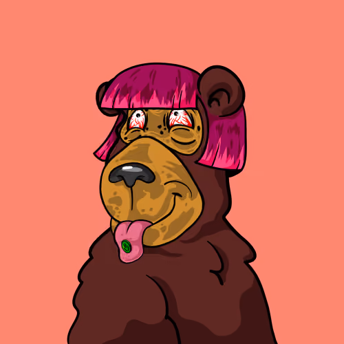 Buzzed Bear #6660