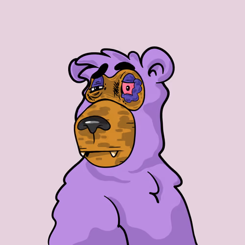 Buzzed Bear #8584