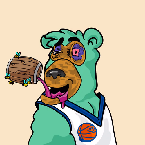 Buzzed Bear #3822