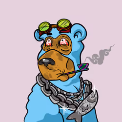Buzzed Bear #7671