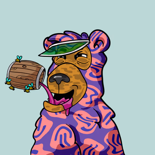 Buzzed Bear #8140