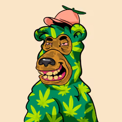 Buzzed Bear #3673