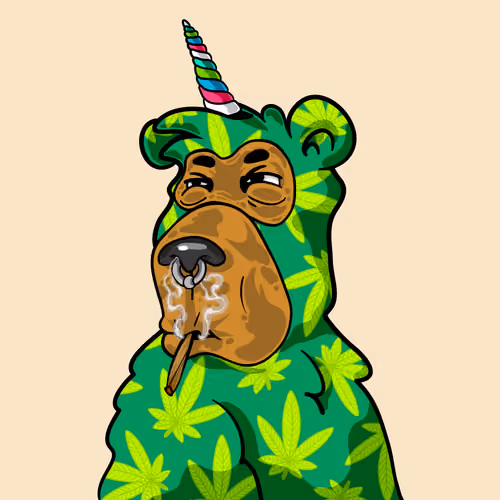 Buzzed Bear #7051