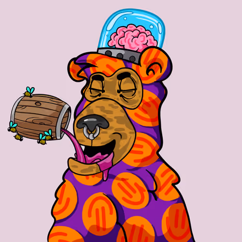 Buzzed Bear #9998