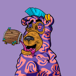 Buzzed Bear #3672