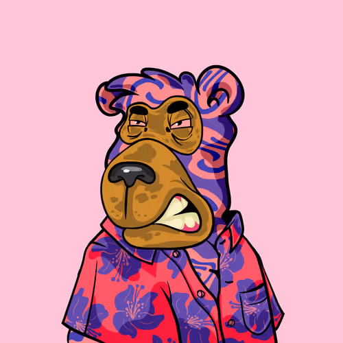 Buzzed Bear #8309