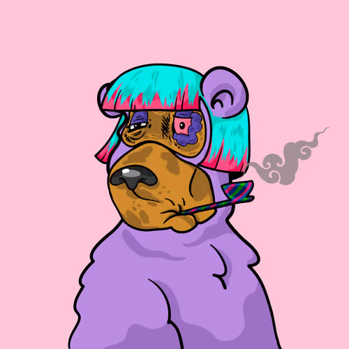 Buzzed Bear #6299