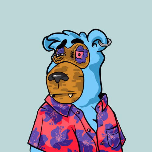 Buzzed Bear #8603