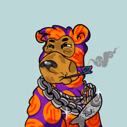 Buzzed Bear #5554