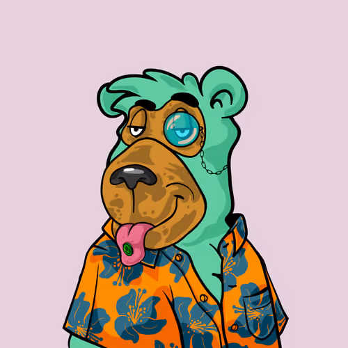 Buzzed Bear #6751