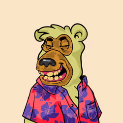 Buzzed Bear #7628