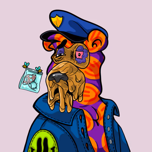 Buzzed Bear #7351