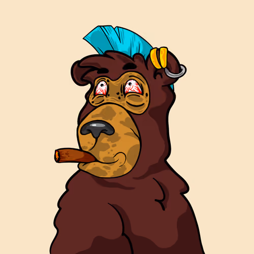 Buzzed Bear #9971