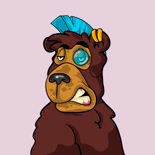 Buzzed Bear #8548