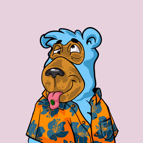 Buzzed Bear #9489