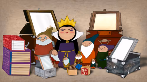 Chaekgeori With Queen And Dwarfs