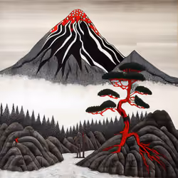 Ukiyo-e Landscape by Warwick #182