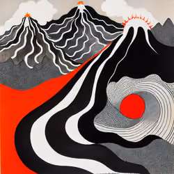 Ukiyo-e Landscape by Warwick #518