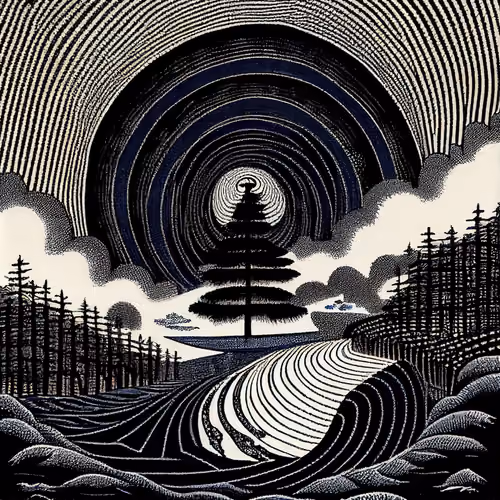Ukiyo-e Landscape by Warwick #52