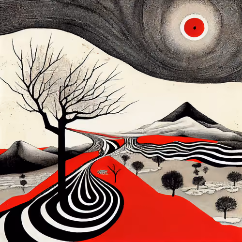 Ukiyo-e Landscape by Warwick #468