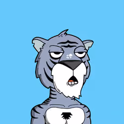 Grouchy Tiger Social Club #5503