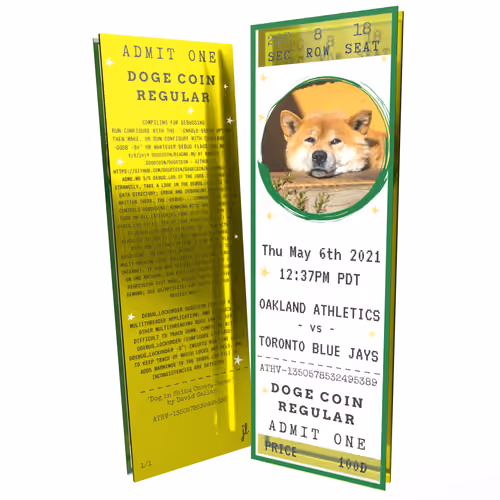 DOGE X BASEBALL #18 (Edition 1 of 1)