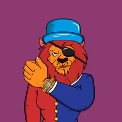 Flexing Lion #500