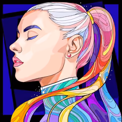 crypto lady ##16