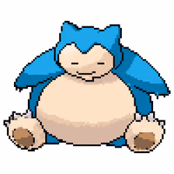 Pokemon Collectibles #008 - Snorlax Pixelated