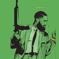 NIPSEY HUSSLE X [GREEN]